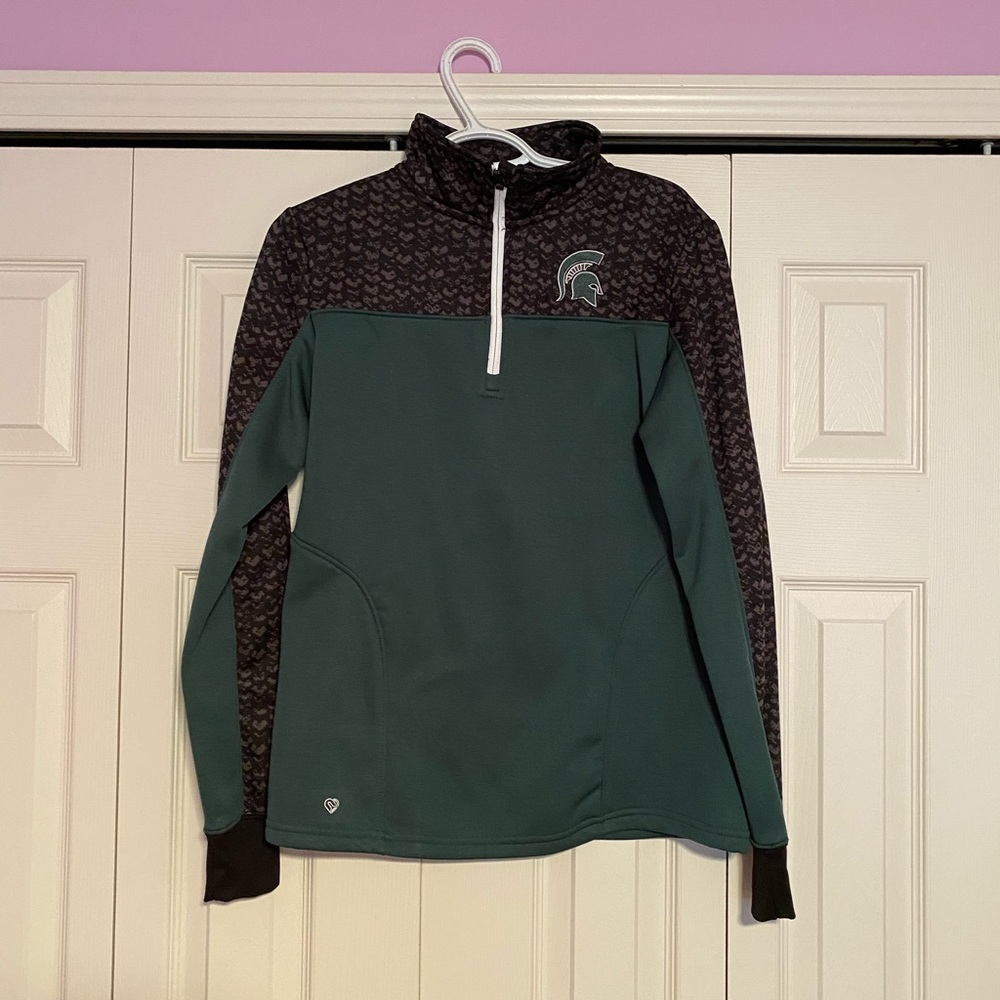 MSU quarter zip